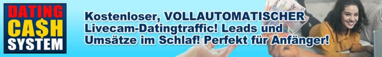 Dating Cash System Erfahrungen und erste kleinere Umsätze